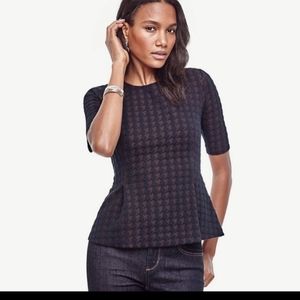 Banana Republic peplum Top
